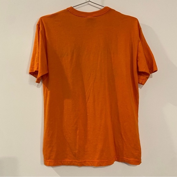Men's Vintage 90s Richard Hell & The Voidoids Orange Double Gun Graphic Band Tee - Picture 5 of 8